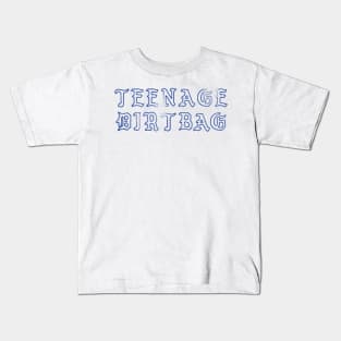 Teenage Dirtbag // Faded Punkstyle Design Kids T-Shirt